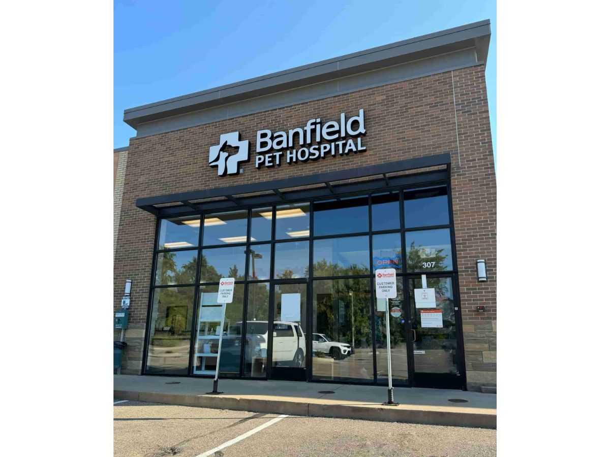 The Troy Banfield hospital front exterior entrance