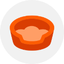 Illustration of cat litter box