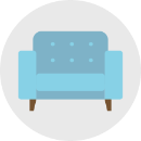 Illustration of a sofa
