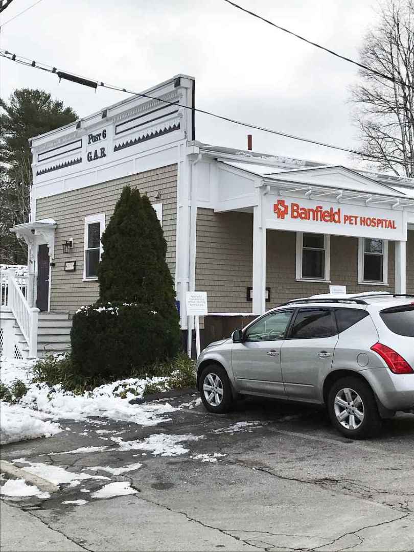 Entrance of the Banfield Pet Hospital